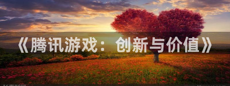非凡游戏官网电子商务：《腾讯游戏：创新与价值》