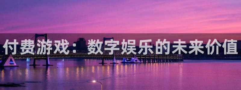 非凡游戏官网子图片：付费游戏：数字娱乐的未来价值